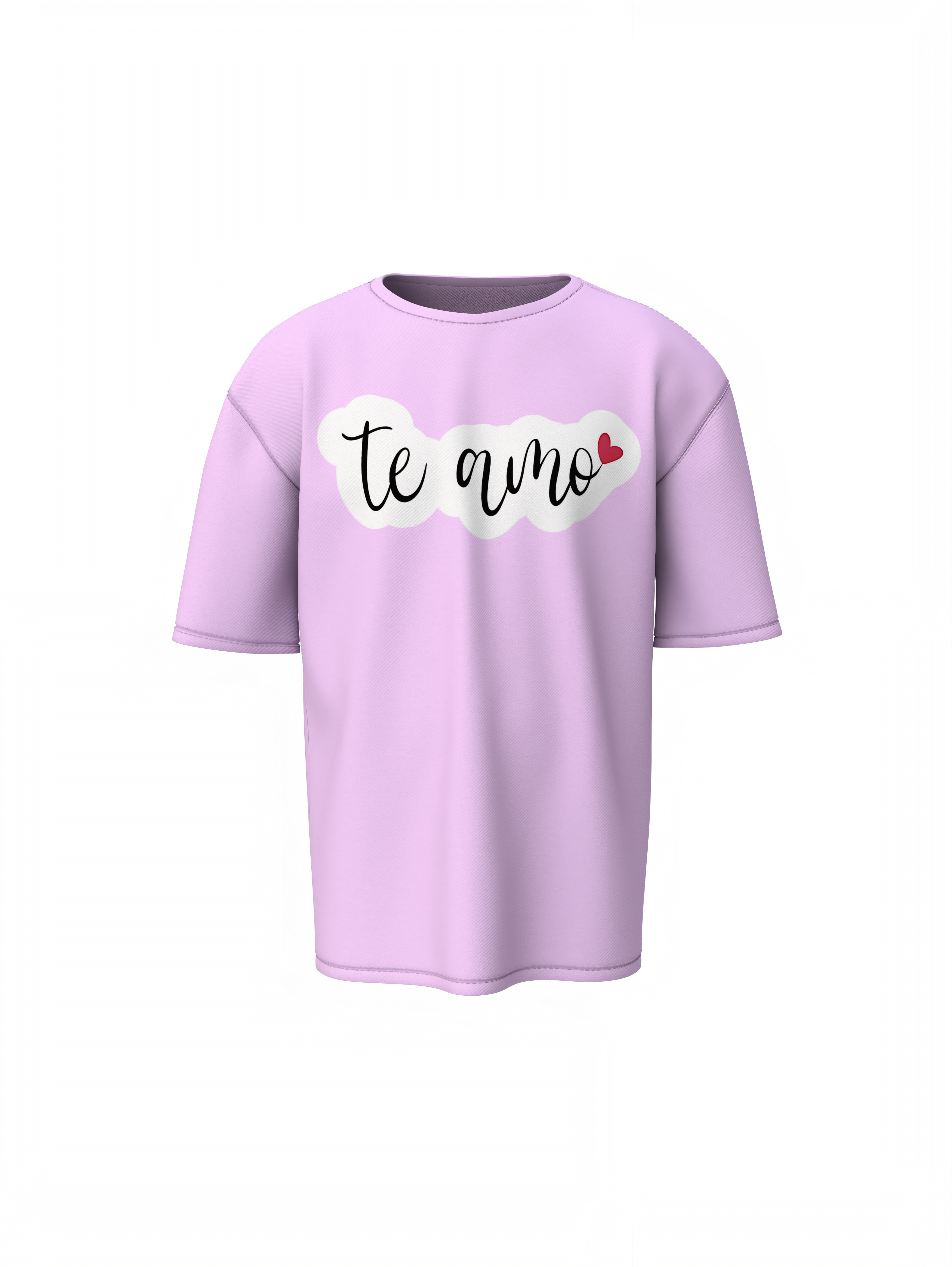 Boyfriend Te Aimo Oversized T-Shirt