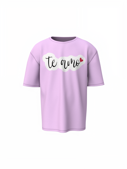 Boyfriend Te Aimo Oversized T-Shirt Bold Comfort Streetwear