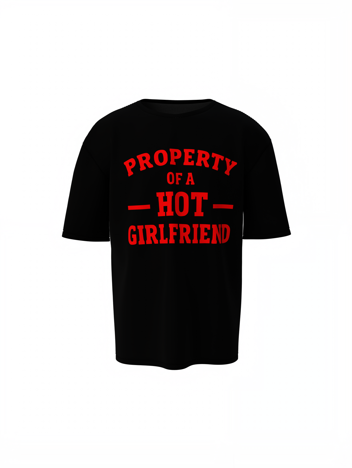 Boyfriend Sentence Oversized T-Shirt Graphic Streetwear