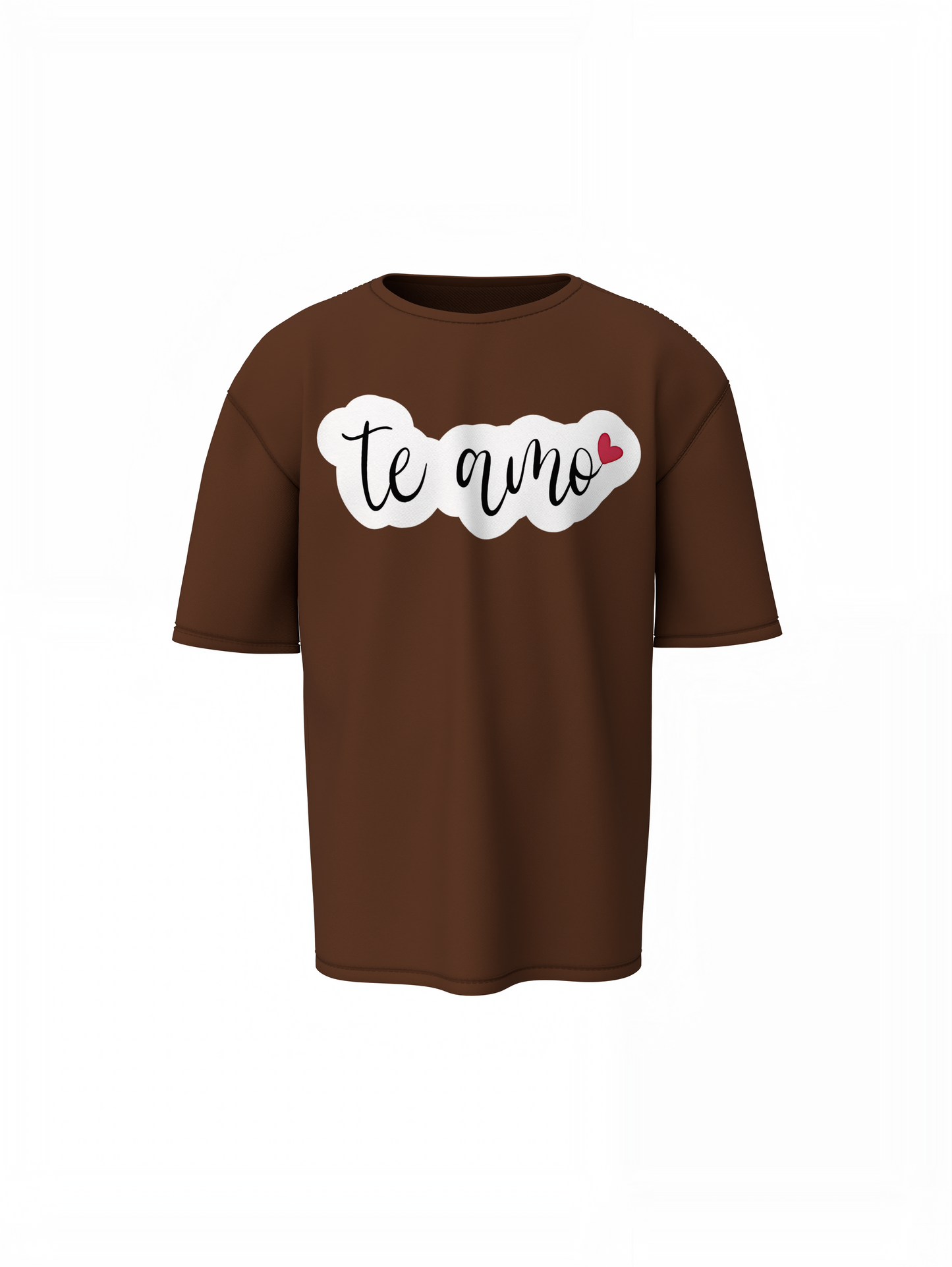 Boyfriend Te Aimo Oversized T-Shirt Bold Comfort Streetwear