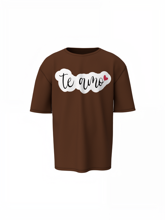 Boyfriend Te Aimo Oversized T-Shirt Bold Comfort Streetwear