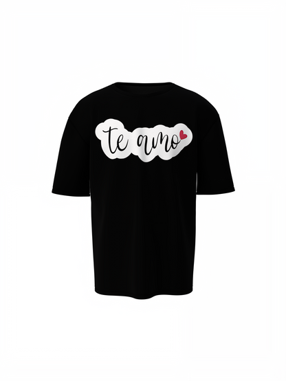Boyfriend Te Aimo Oversized T-Shirt Bold Comfort Streetwear