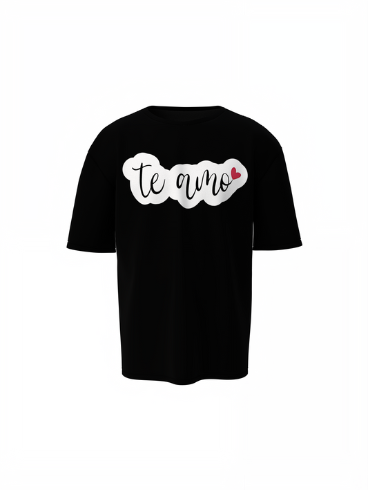 Boyfriend Te Aimo Oversized T-Shirt Bold Comfort Streetwear