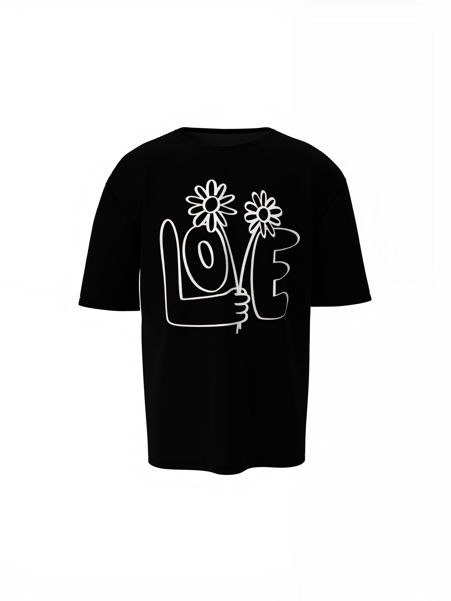 Spread Love Oversized T-Shirt – Relaxed Streetwear Vibes