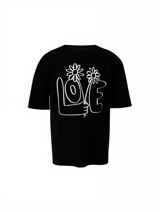 Spread Love Oversized T-Shirt – Relaxed Streetwear Vibes