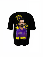 KKR Captain Oversized T-Shirts