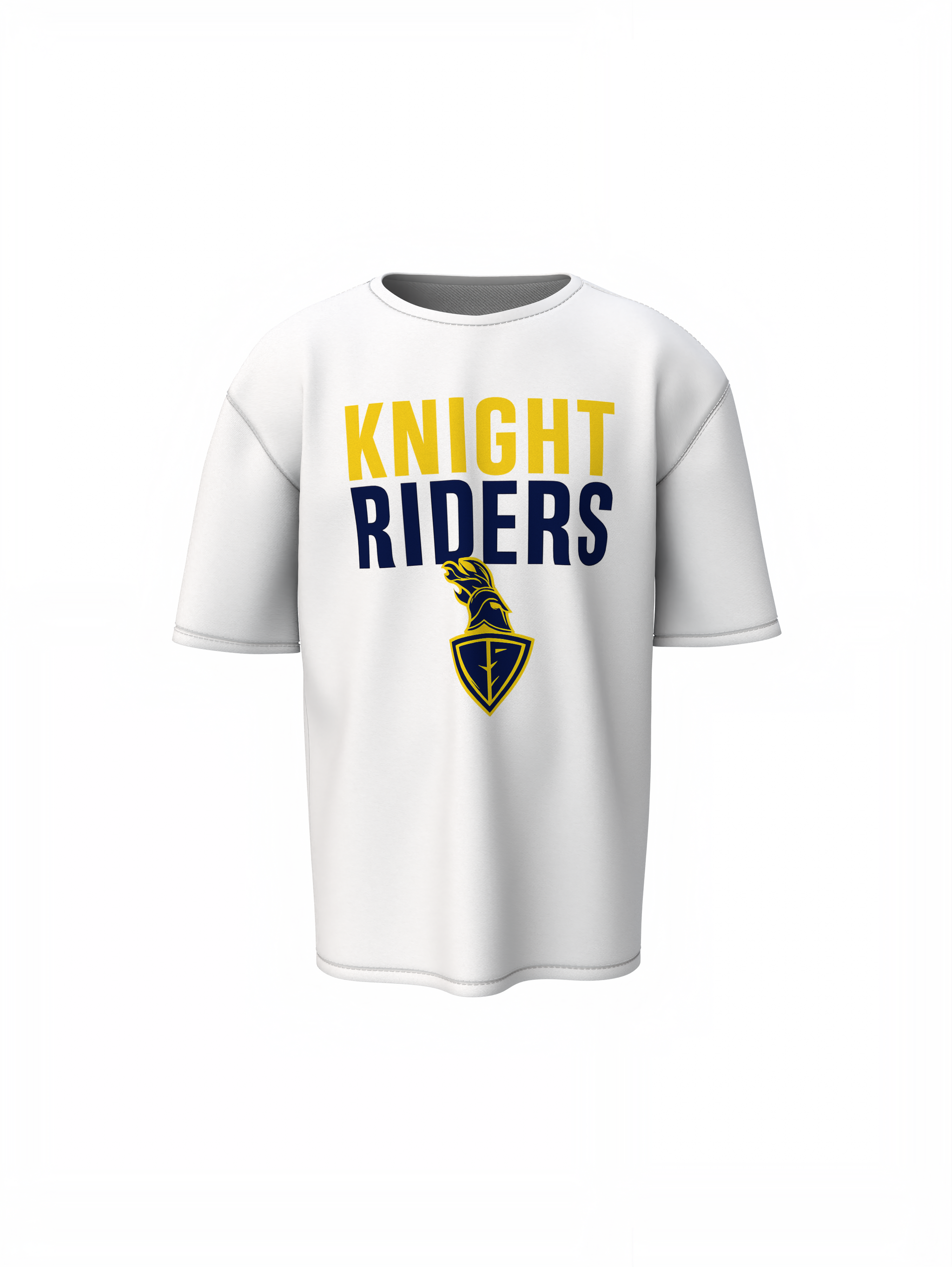 Team Knight Riders Oversized T-Shirts