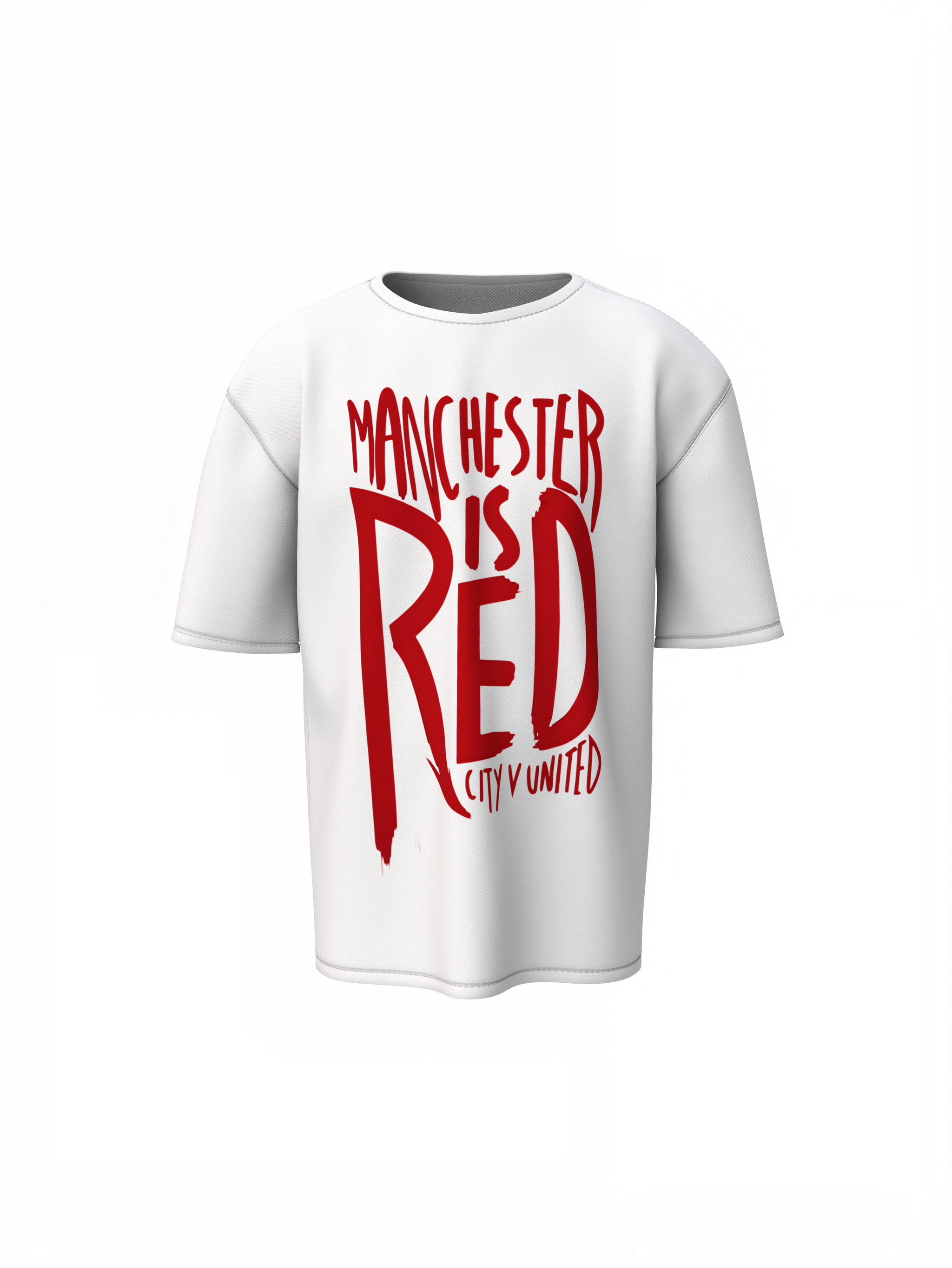 Manchester City Oversized T-Shirts – Premium Cotton, Relaxed Fit