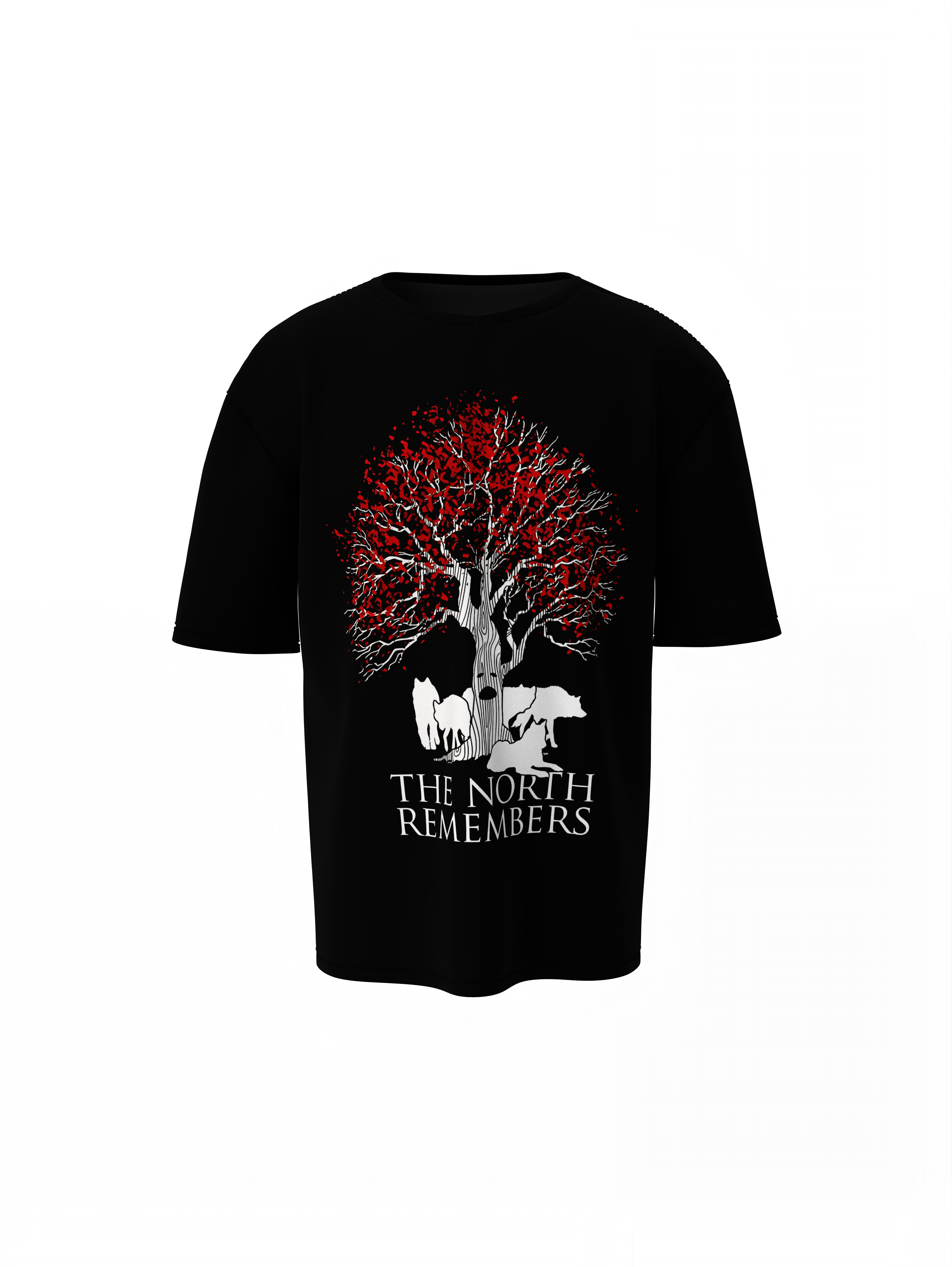 Tree Graphic oversized T-Shirts