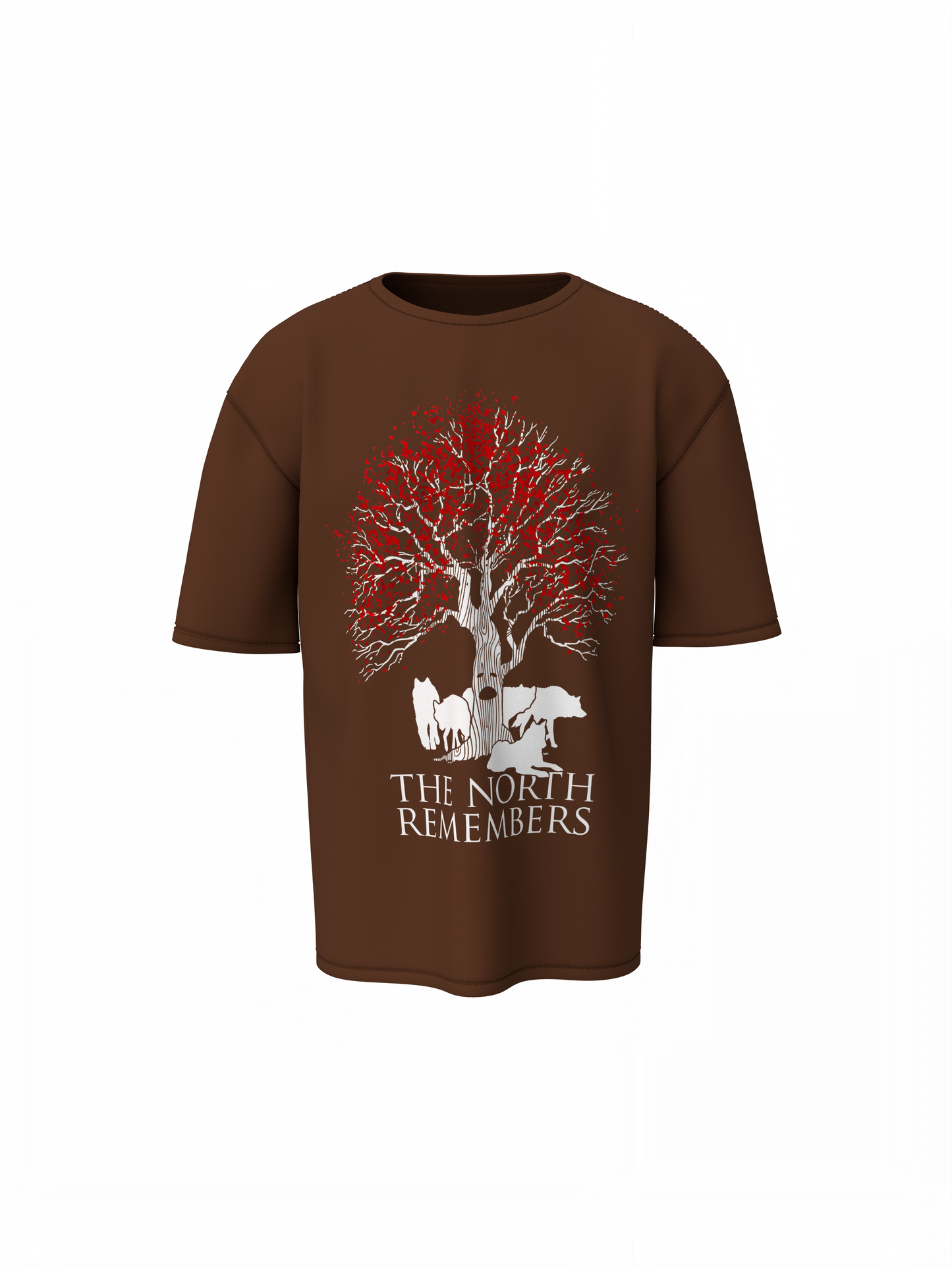 Tree Graphic Oversized T-Shirts Nature Streetwear Style