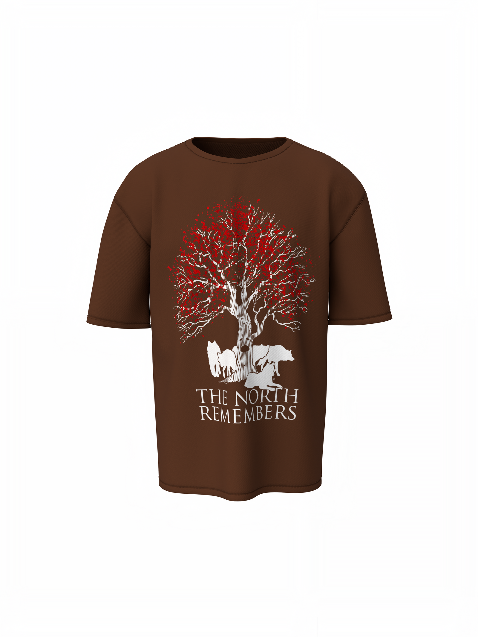 Tree Graphic Oversized T-Shirts Nature Streetwear Style