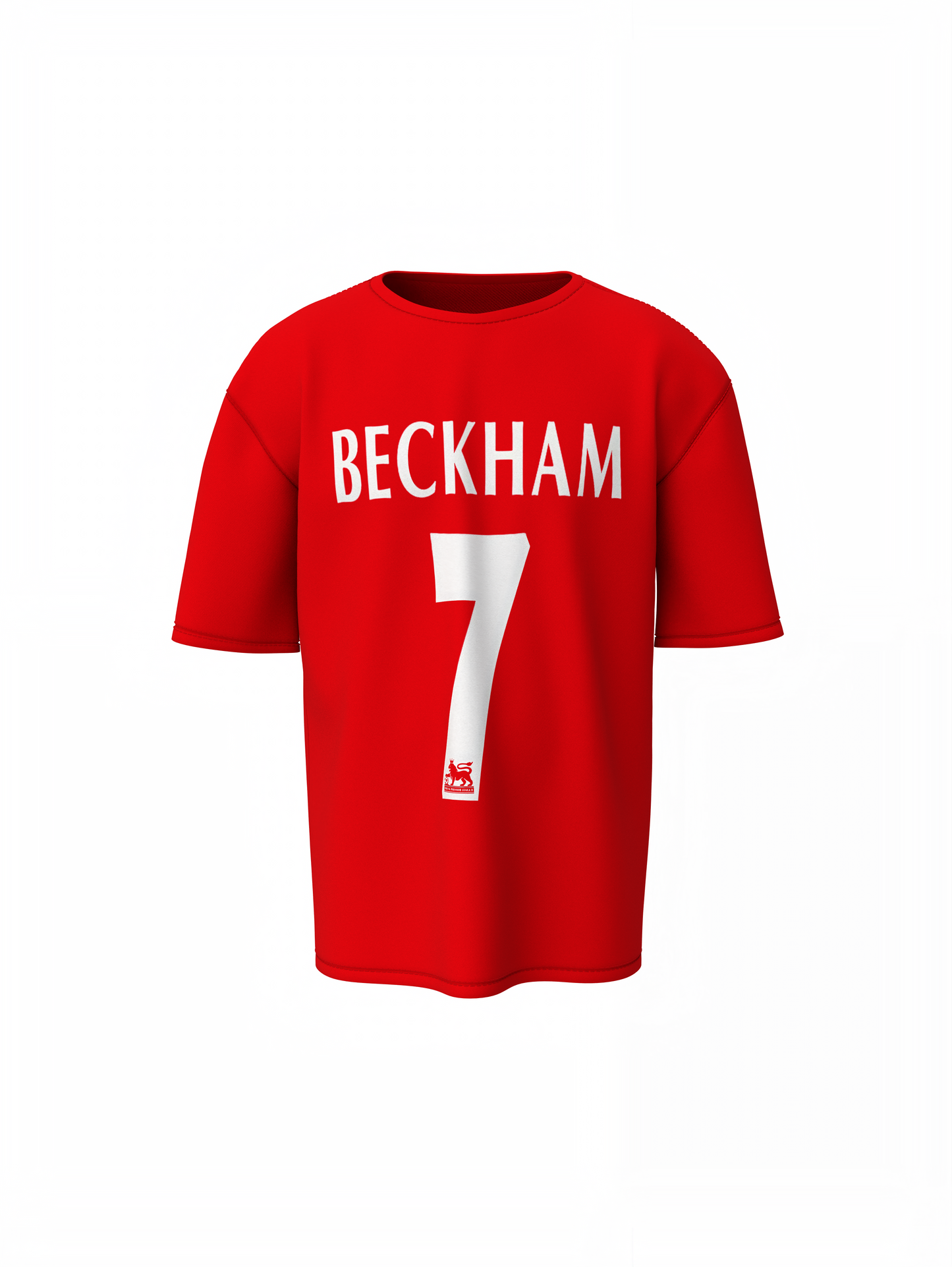 David Beckham Oversized T-Shirts Iconic Football Streetwear