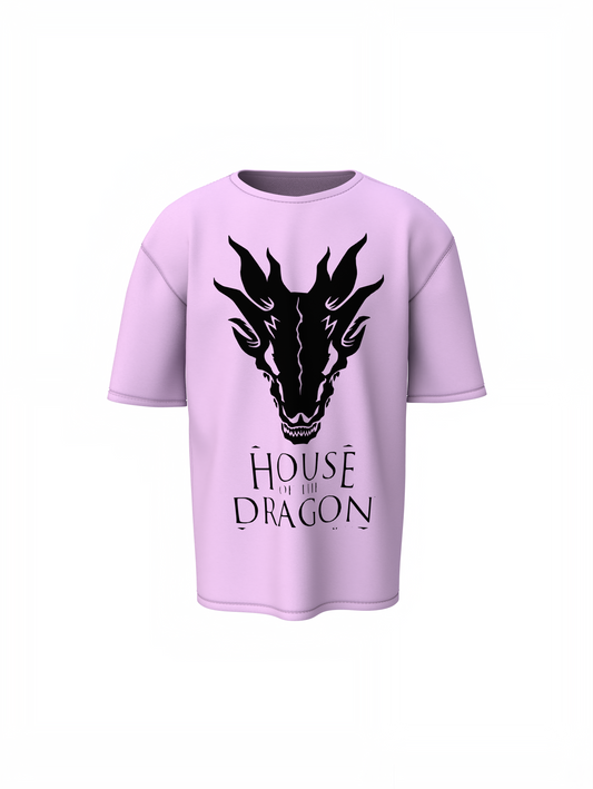 House of Dragon Oversized T-Shirts Bold Streetwear Style