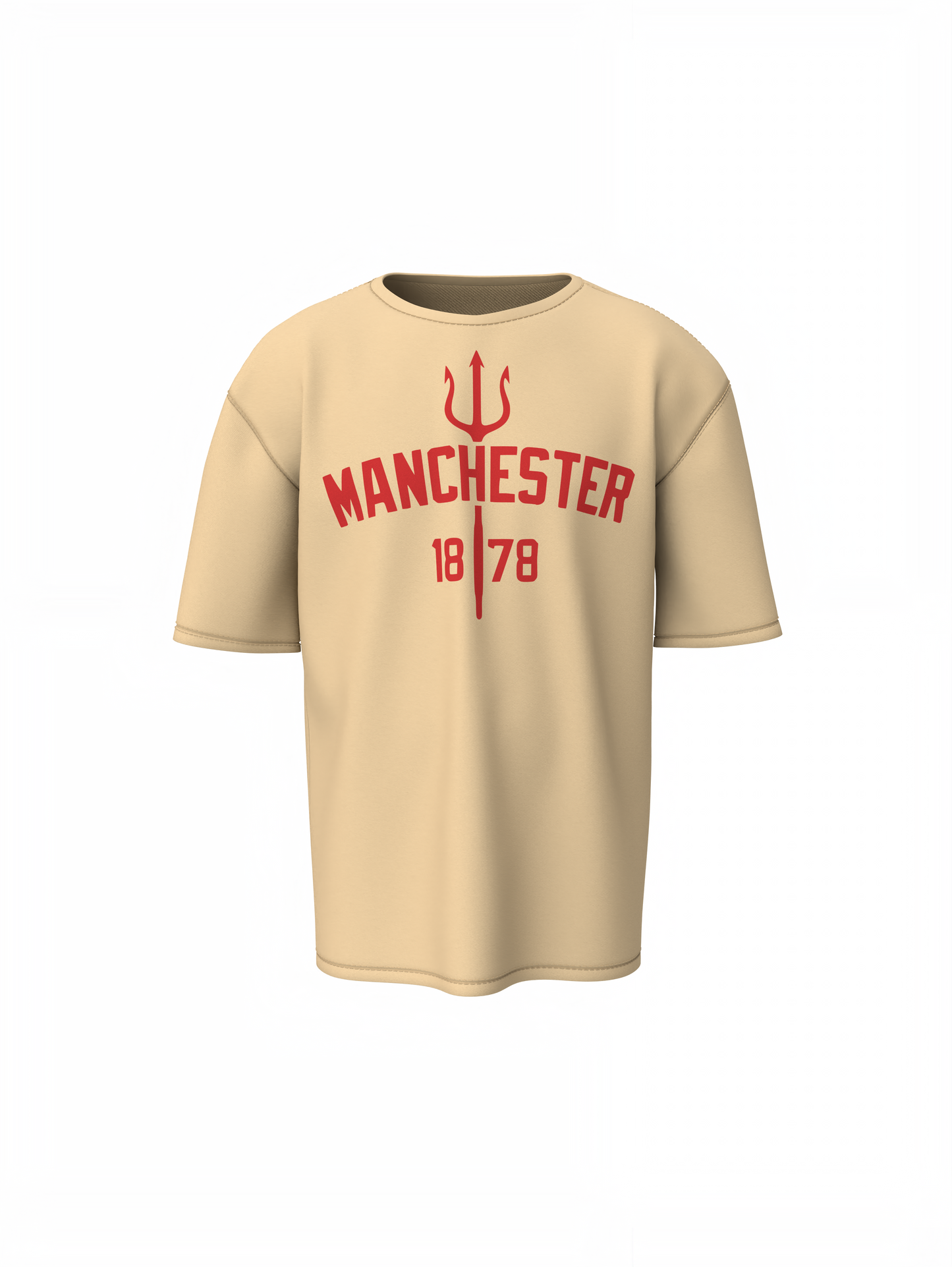 Manchester Team 1878 Oversized T-Shirt – Classic Football Tee