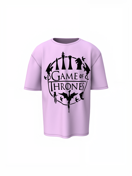 Game of Thrones Graphic oversized T-Shirts