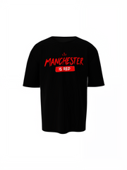 Manchester Is Red Oversized T-Shirts