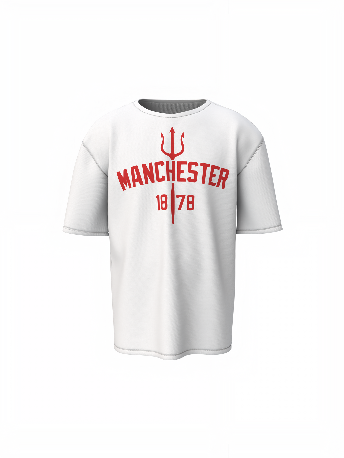 Manchester Team 1878 Oversized T-Shirt – Classic Football Tee