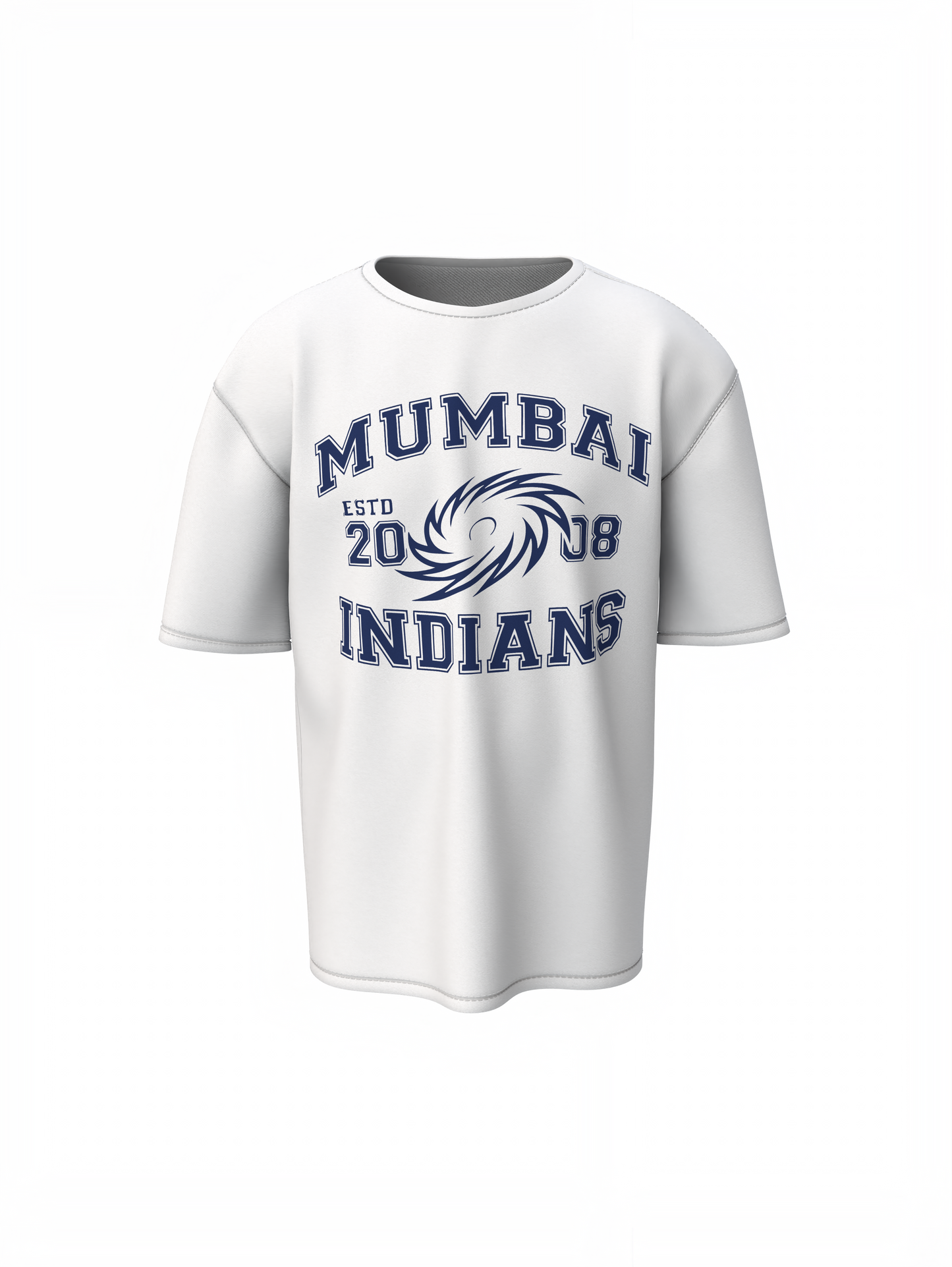 Team Mumbai Indians Oversized T-Shirts