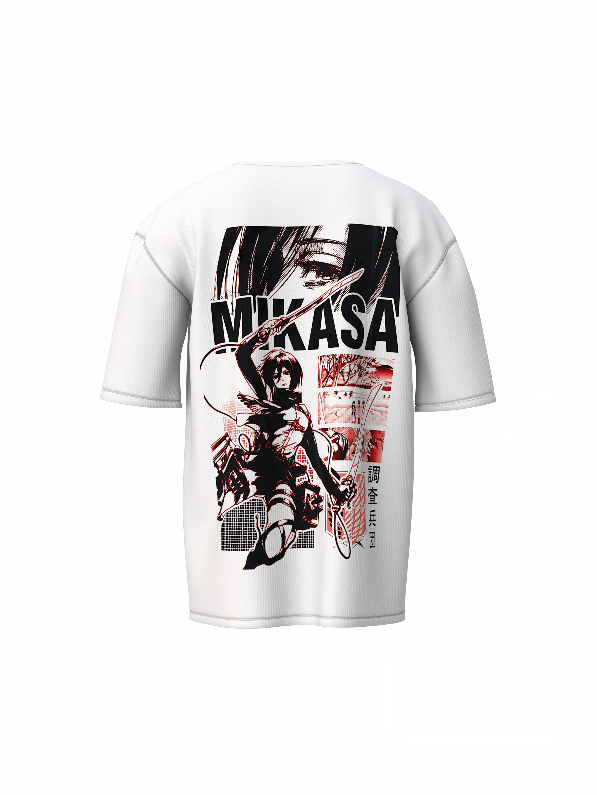Mikasa Oversized T-Shirts