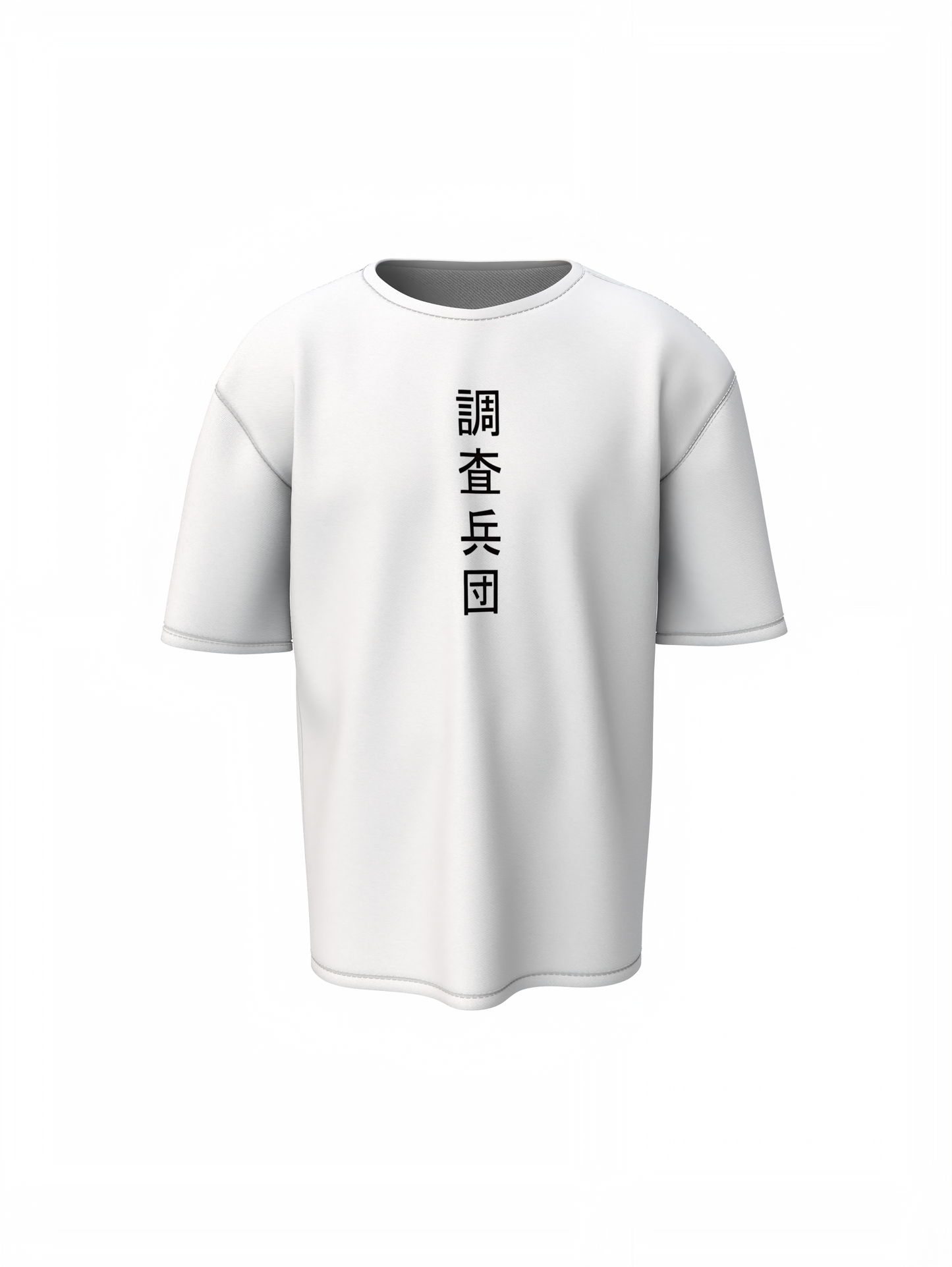 Mikasa Oversized T-Shirts Anime Streetwear Cotton Tee