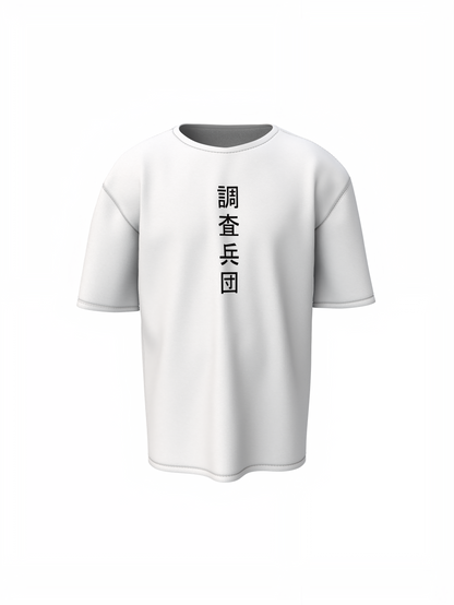 Mikasa Oversized T-Shirts Anime Streetwear Cotton Tee