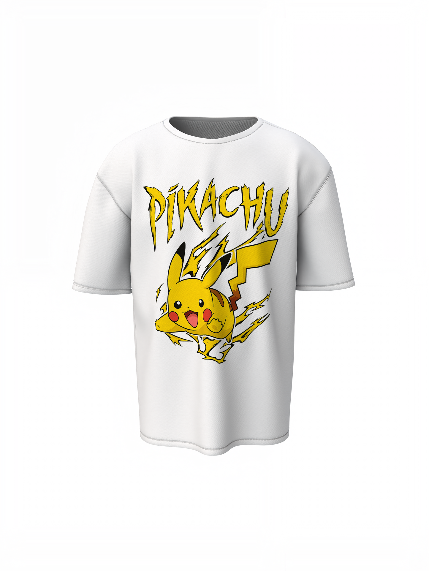 Pikachu Oversized T-Shirt – Fun and Stylish Streetwear Tee