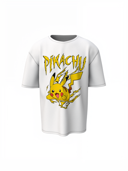 Pikachu Oversized T-Shirt – Fun and Stylish Streetwear Tee