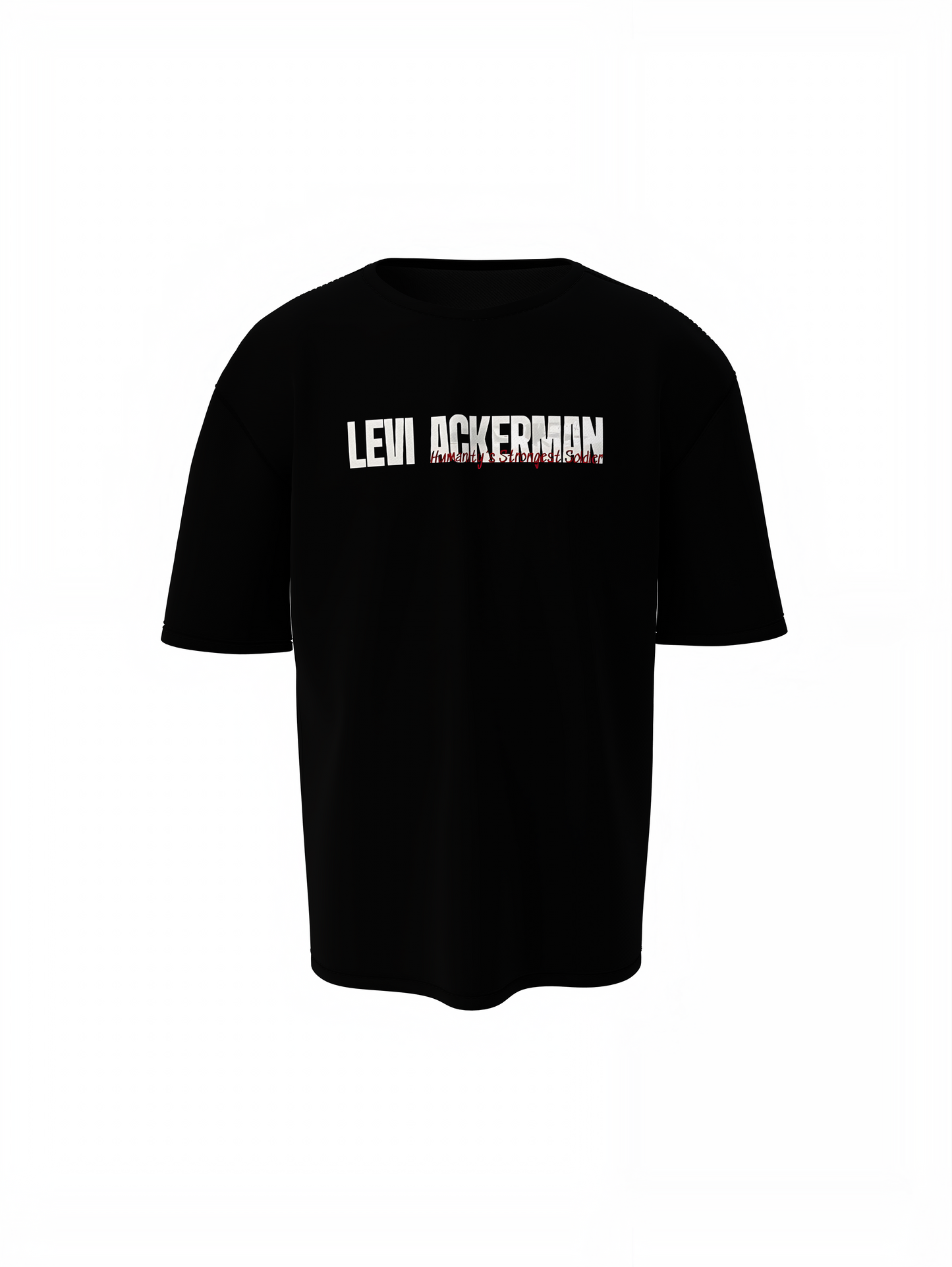 Levi Ackerman Oversized T-Shirts – Cool Attack On Titan Style