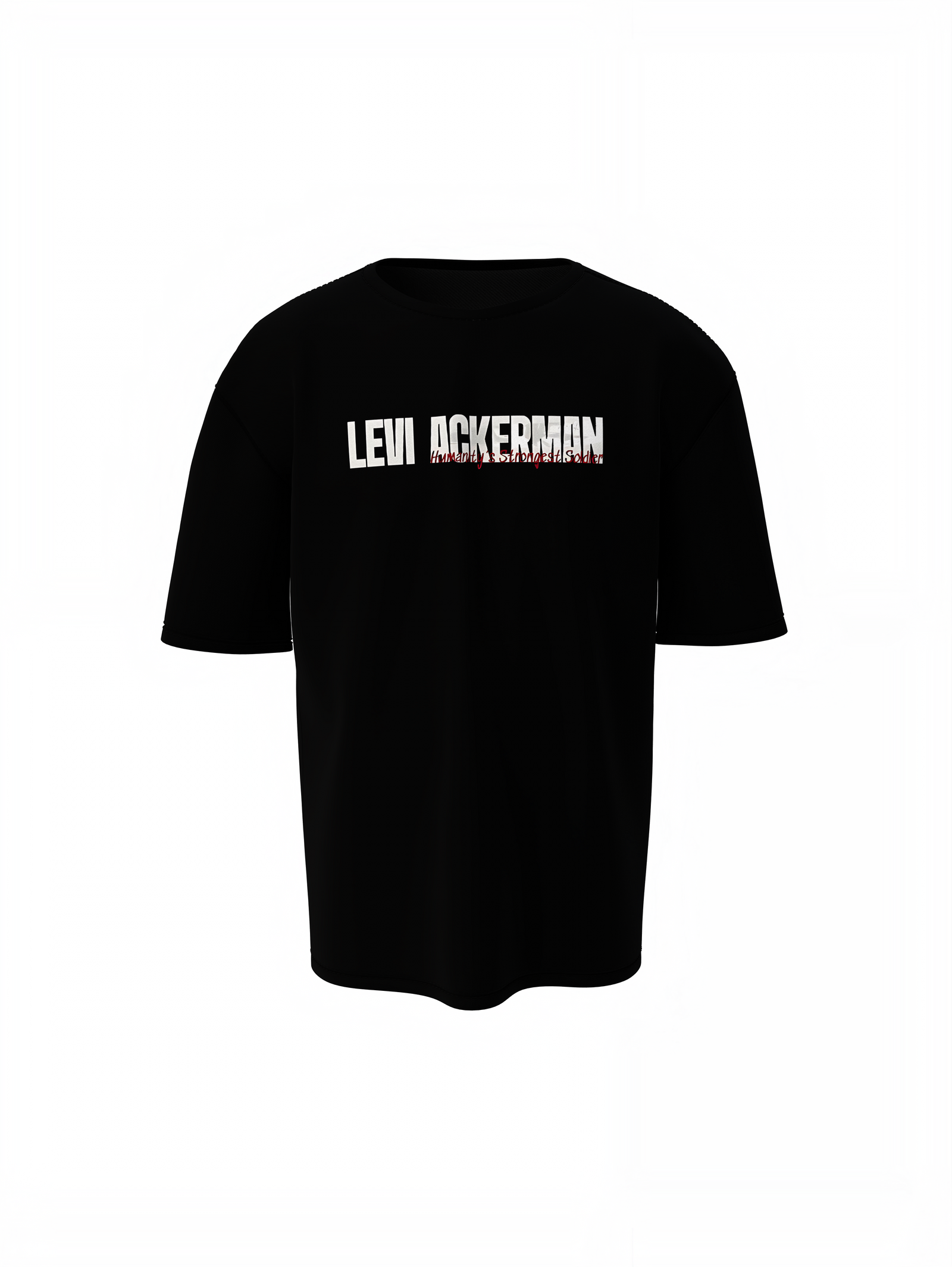 Levi Ackerman Oversized T-Shirts – Cool Attack On Titan Style