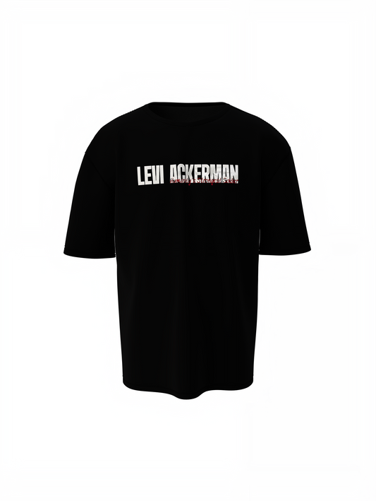 Levi Ackerman Oversized T-Shirts – Cool Attack On Titan Style
