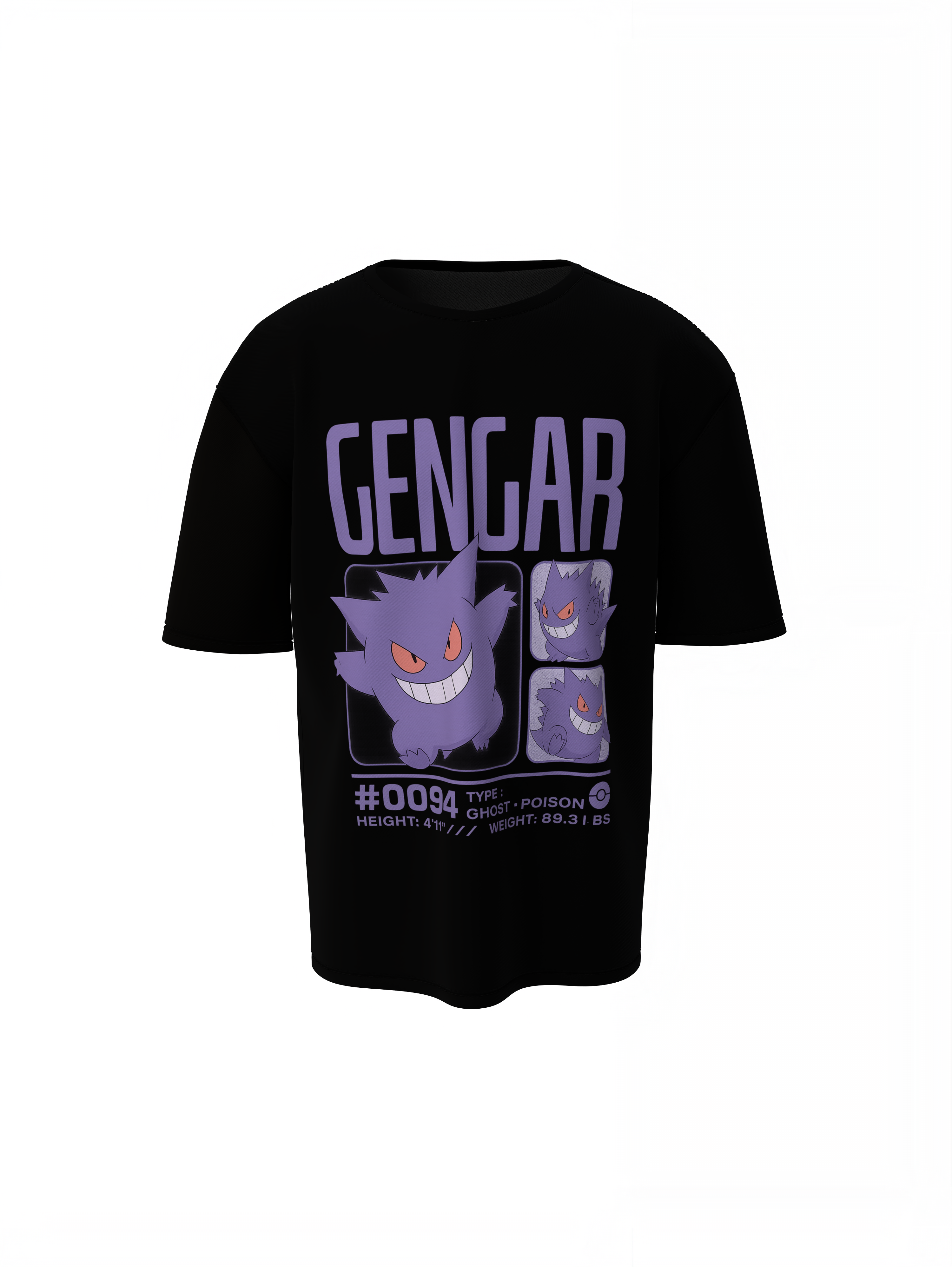 Gengar 94 Oversized T-Shirts