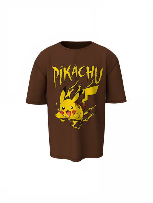 Pikachu Oversized T-Shirt – Fun and Stylish Streetwear Tee