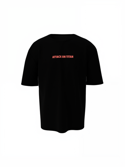 Attack On Titan Oversized T-Shirts Epic Anime Streetwear