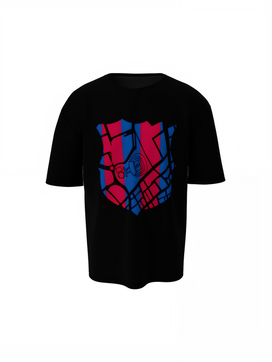 Barcelona Messi Oversized T-Shirts