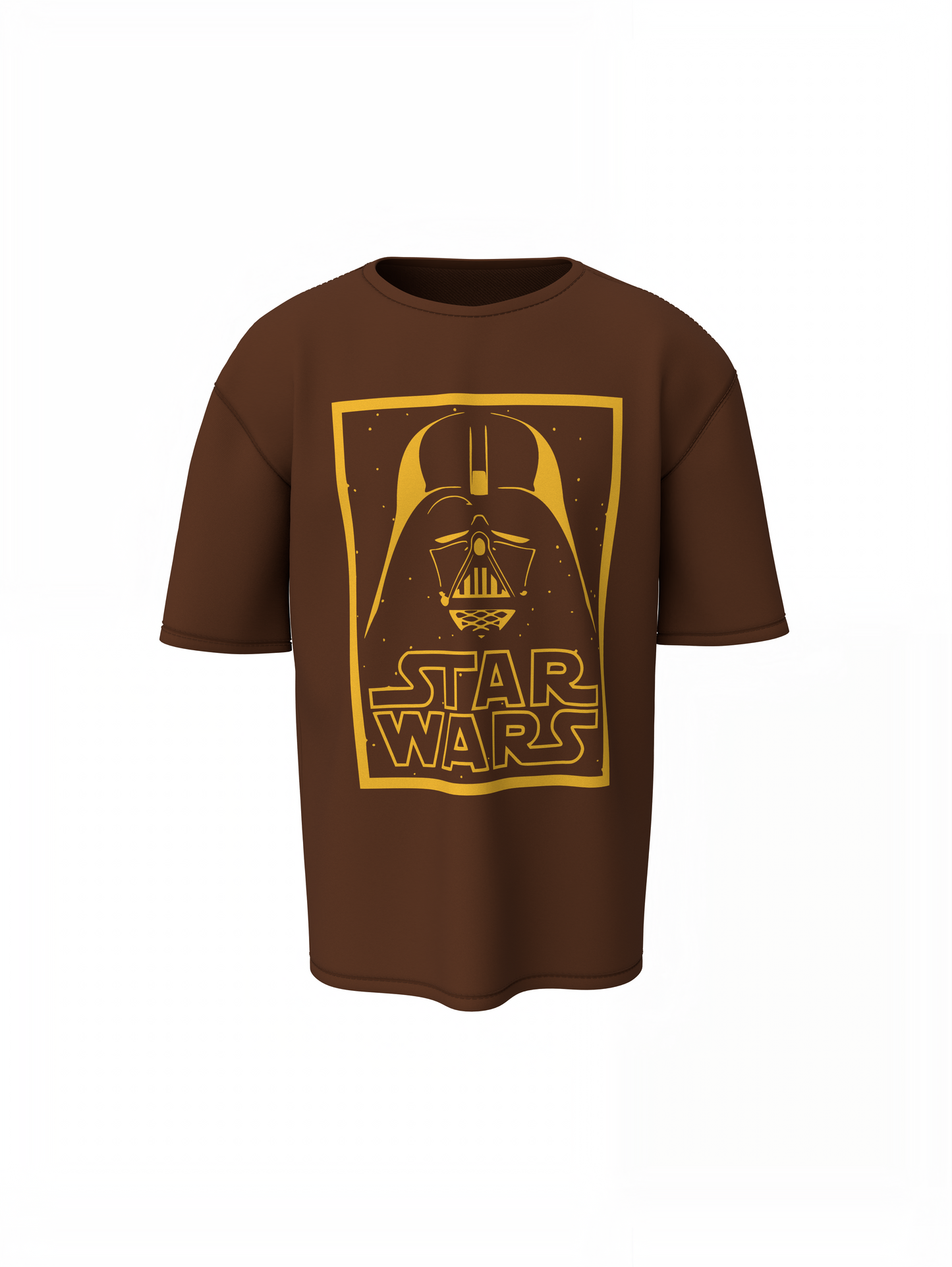Vader Star Wars Text Oversized T-Shirts for Bold Fan Style