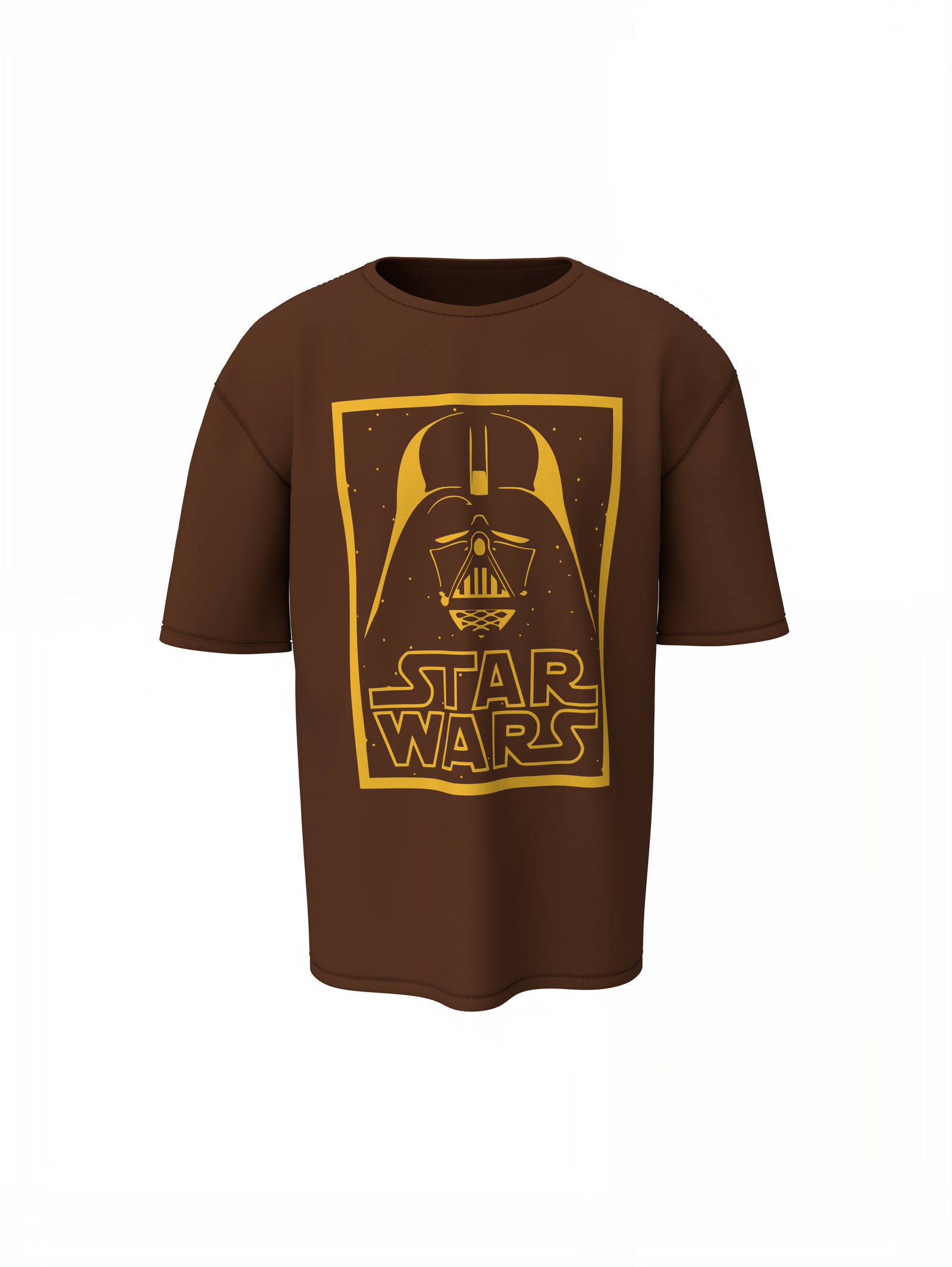 Vader Star Wars Text Oversized T-Shirts for Bold Fan Style