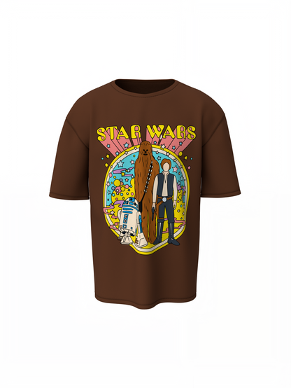 Groovy Retro Oversized T-Shirts – Vintage Aesthetic Streetwear
