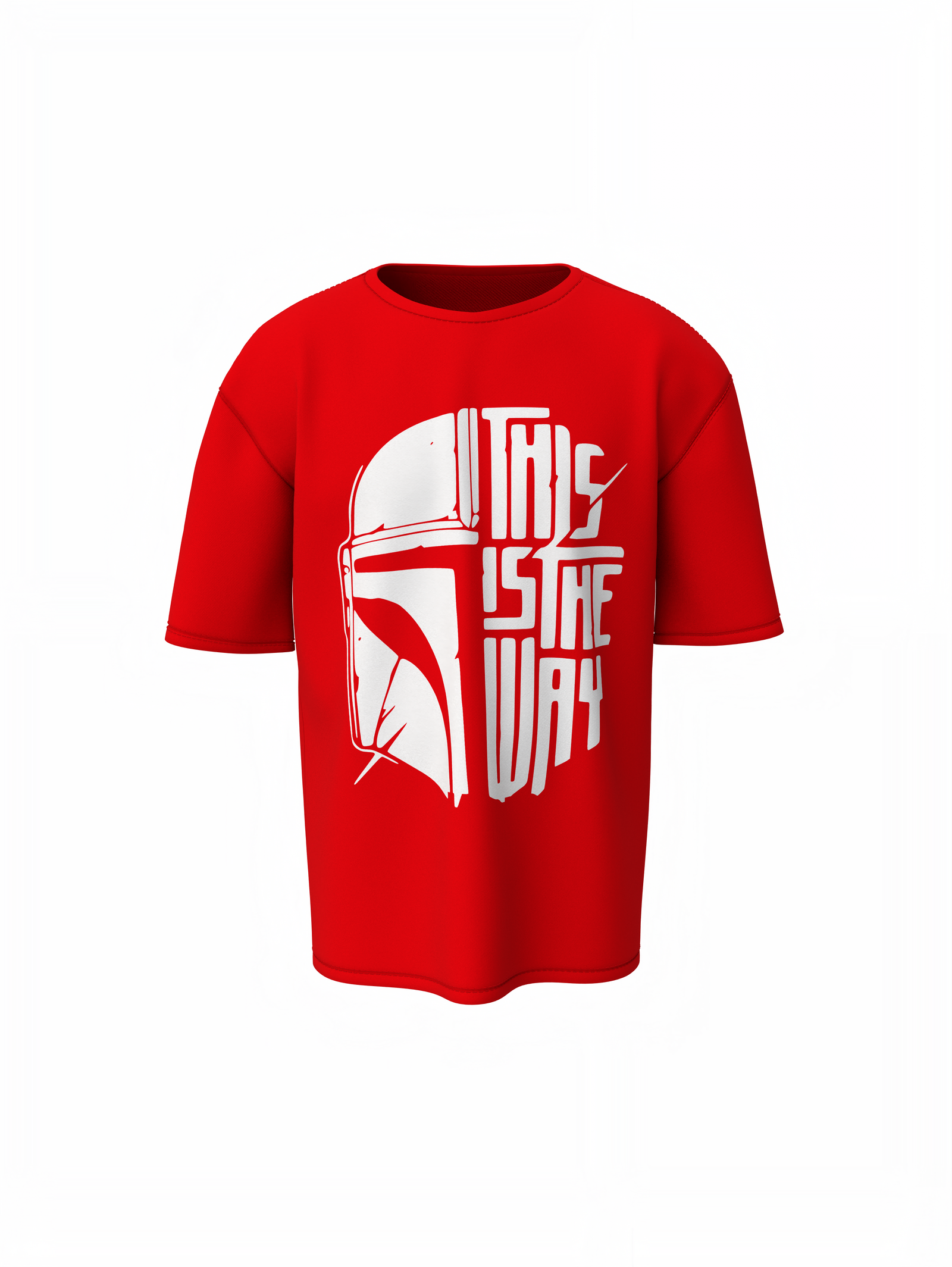 This Is The Way Oversized T-Shirts