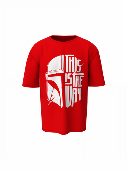 This Is The Way Oversized T-Shirts