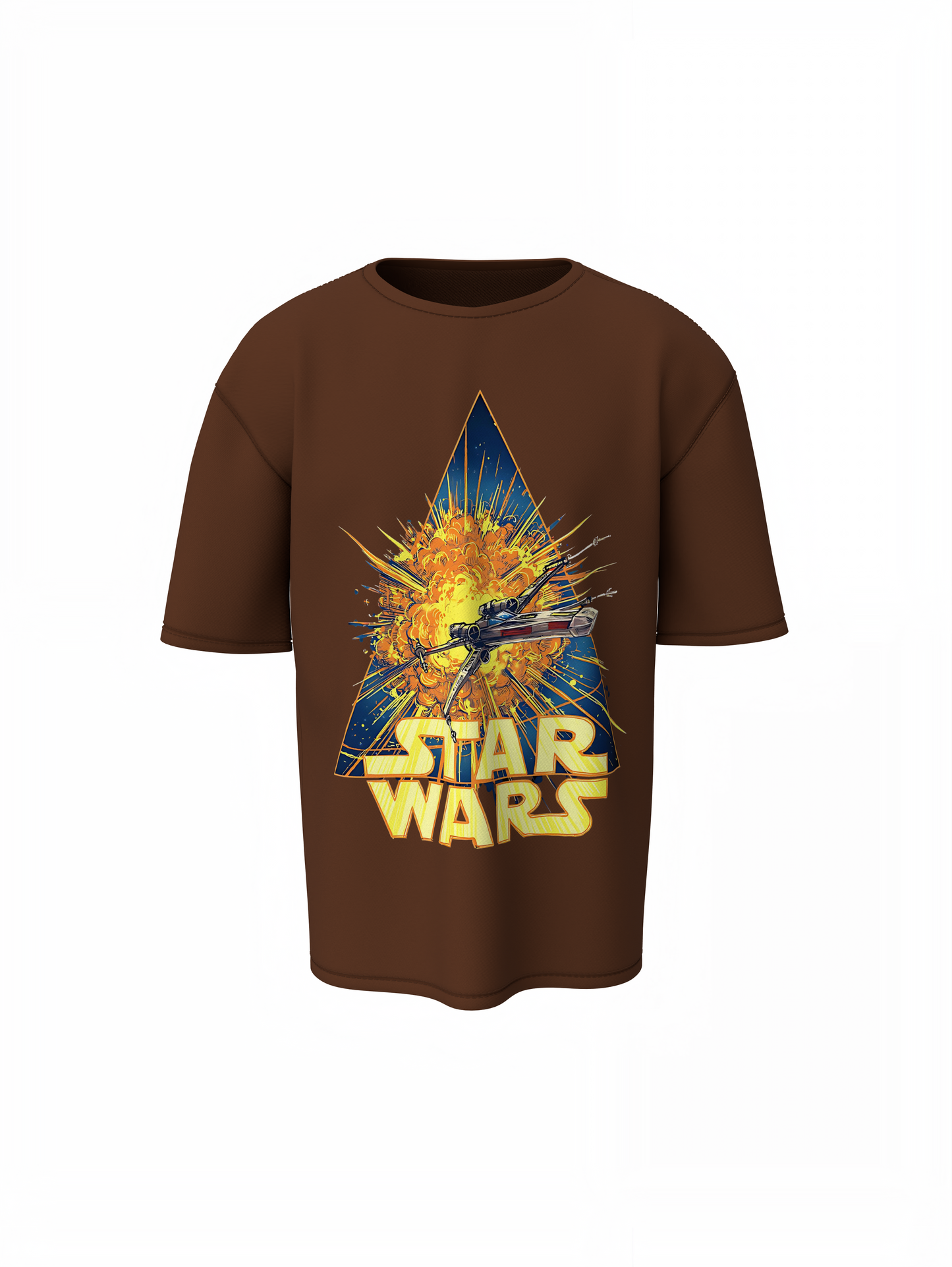 X-Wing Fighter Oversized T-Shirt for Sci-Fi Streetwear Style