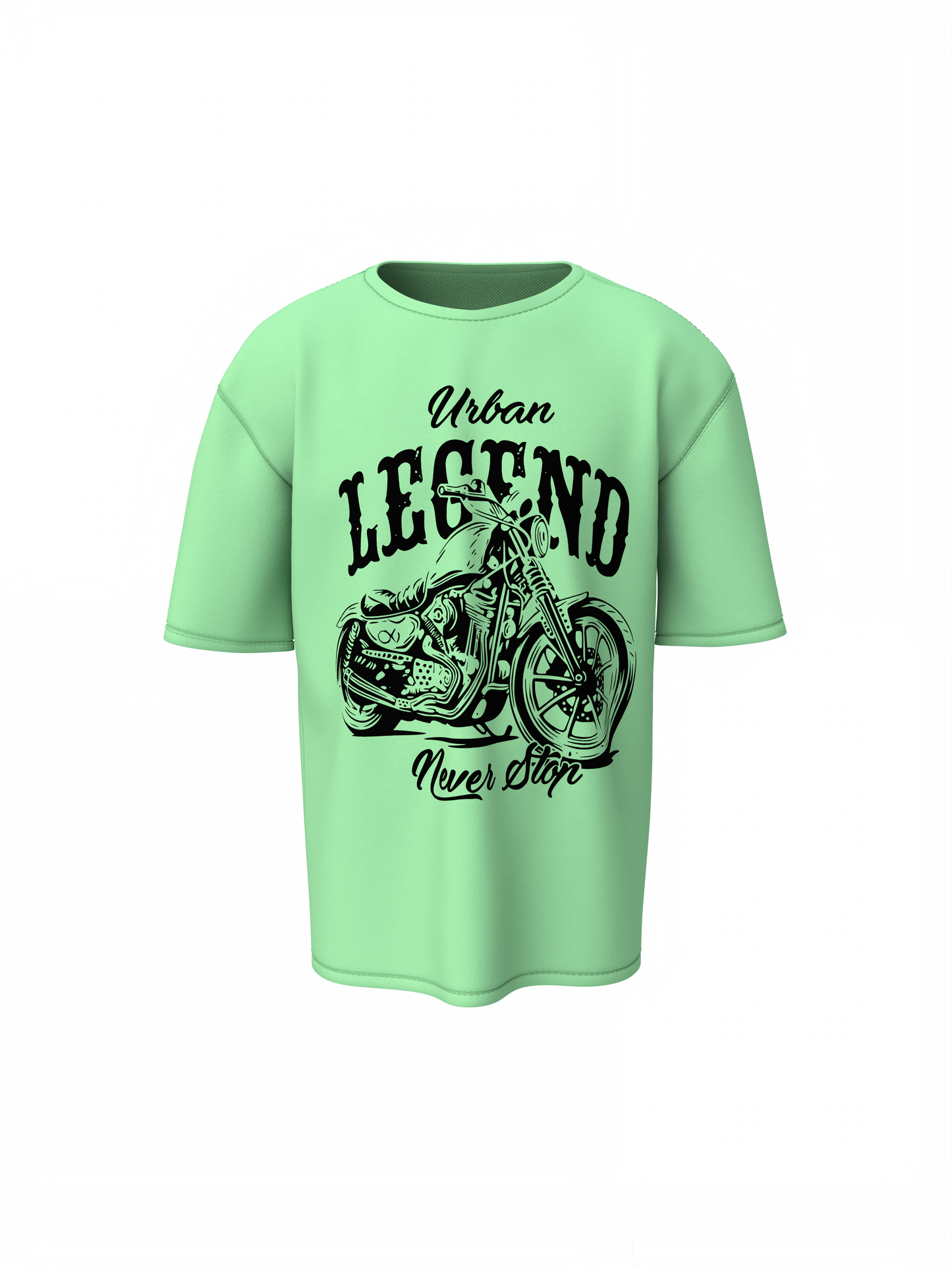 Urban Legend Oversized T-Shirts for Bold Streetwear Style Tee
