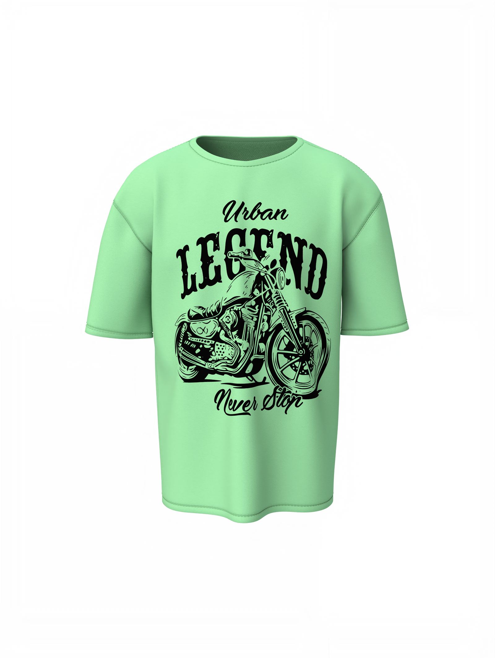 Urban Legend Oversized T-Shirts for Bold Streetwear Style Tee