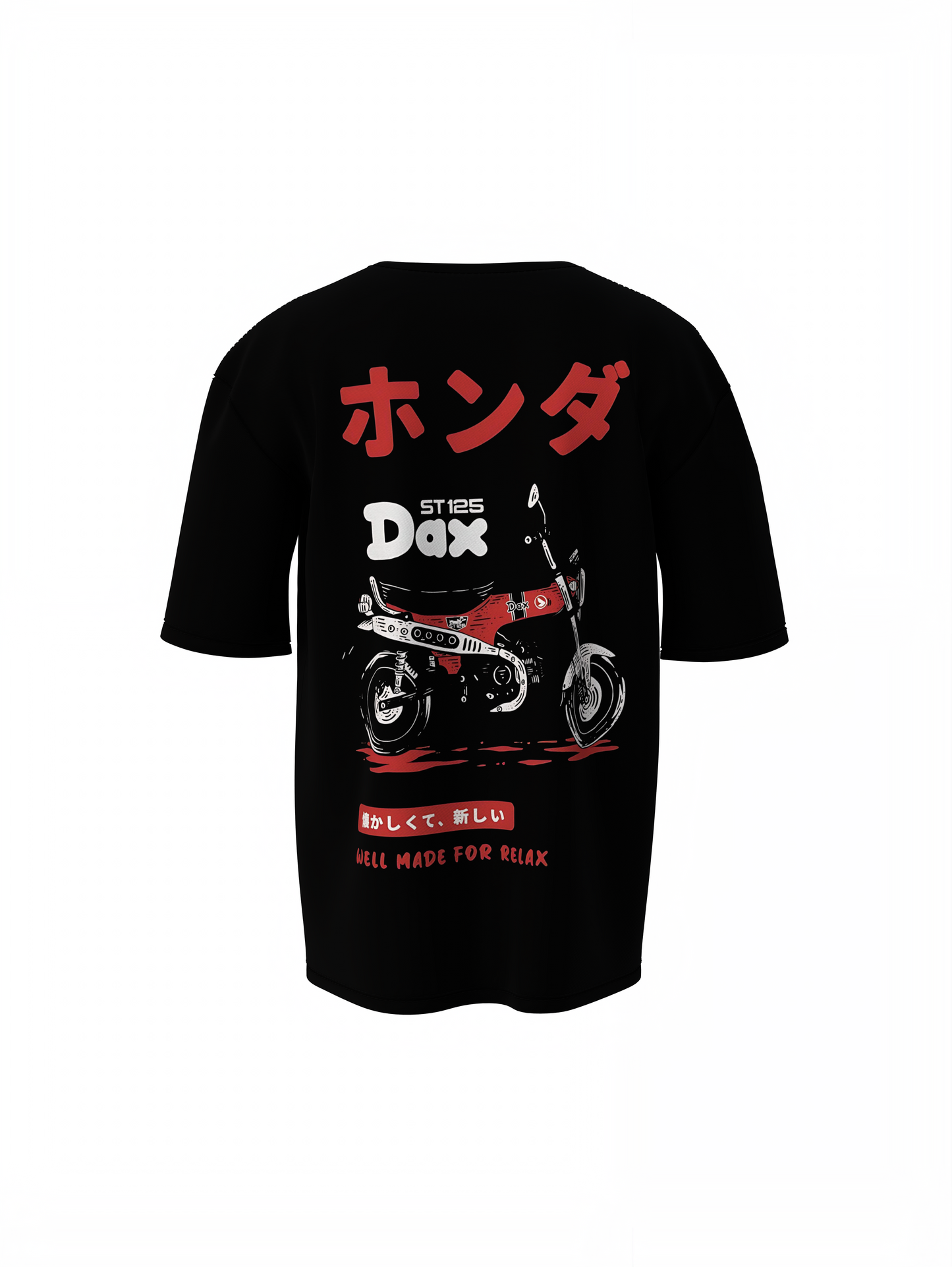 ST 125 Oversized T-Shirts – Bold Superbike Streetwear Style