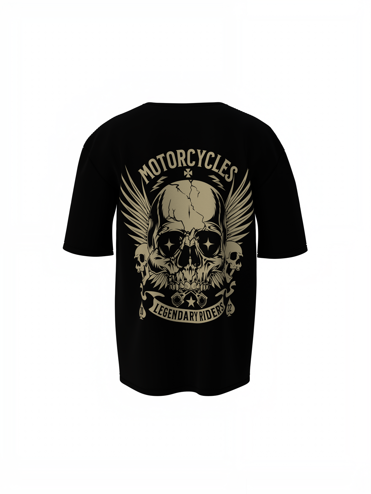 Legendary Rider Oversized T-Shirts with Trendy Graphic Design