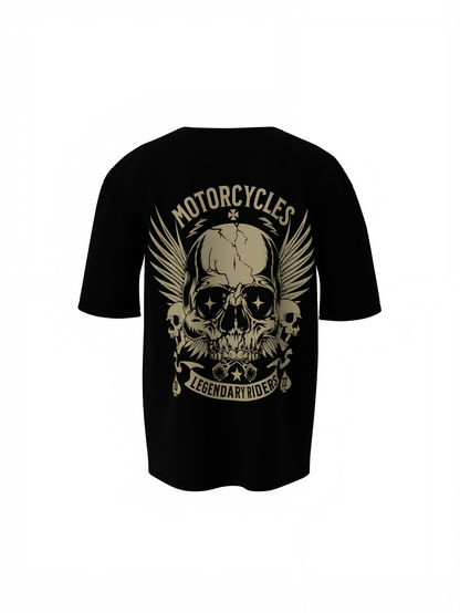 Legendary Rider Oversized T-Shirts with Trendy Graphic Design