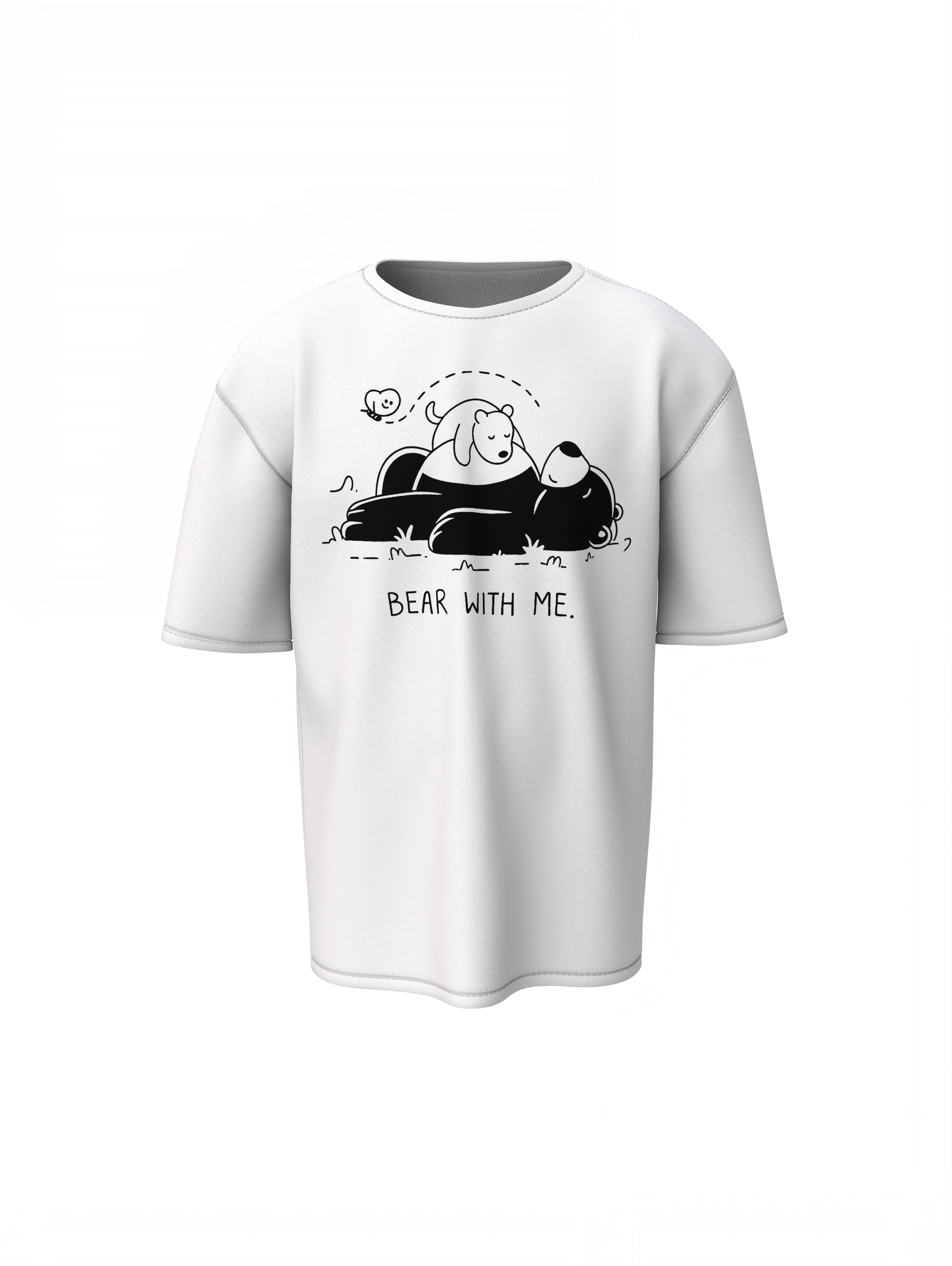 Bear With Me Oversized T-Shirts