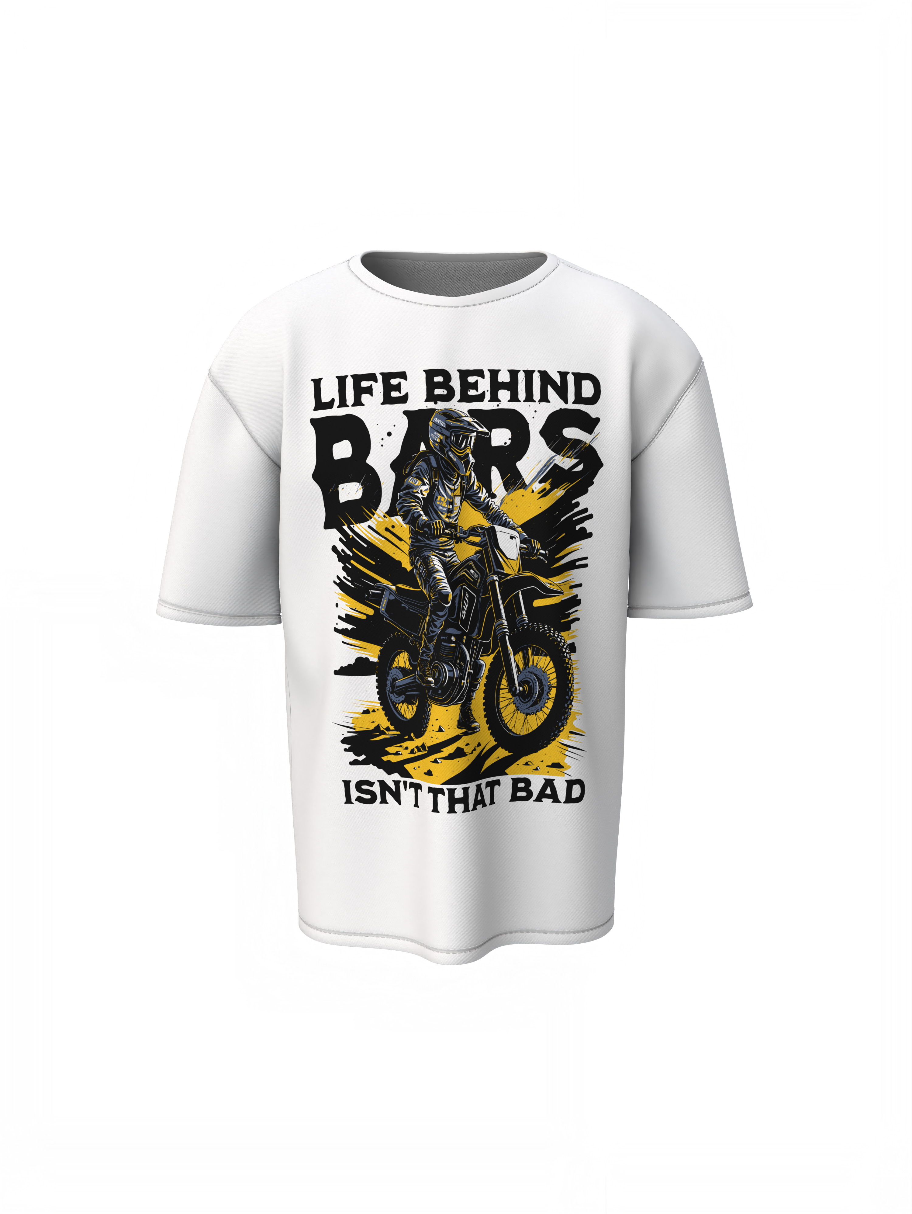Behind Bars Oversized T-Shirts