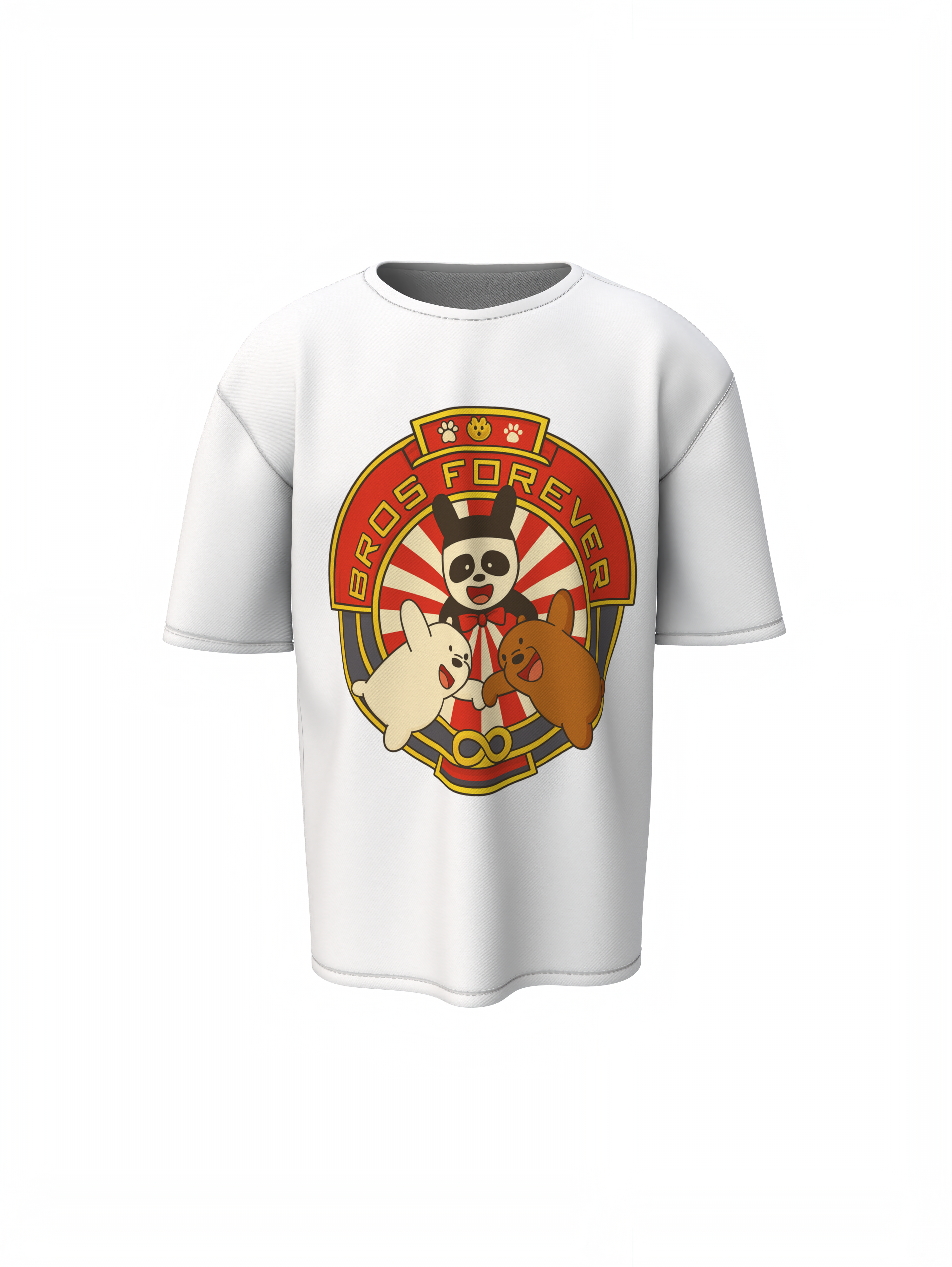 Bros Forever Oversized T-Shirts