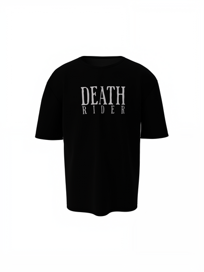 Death Rider Oversized T-Shirts – Dark Biker Streetwear Style