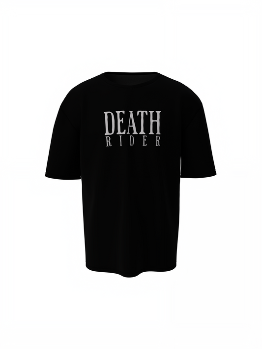 Death Rider Oversized T-Shirts – Dark Biker Streetwear Style